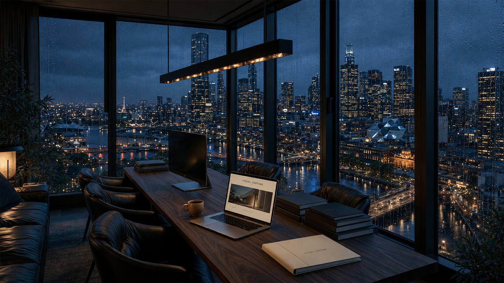 Strategic creative direction workspace — Visual Couture